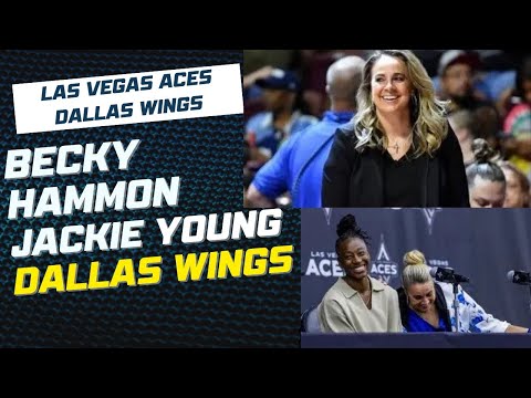 "Becky Hammon’s Las Vegas Aces: Unstoppable Offense! | Dallas Wings Reaching Their Full Potential?