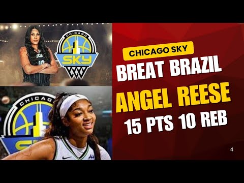 “Angel Reese 15 PTS, 10 REBS | Sky HIGHLIGHTS & Press Conference | Sky Crush Brazil 89-62”